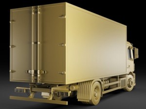 mercedes antos rigid truck Modelo 3D