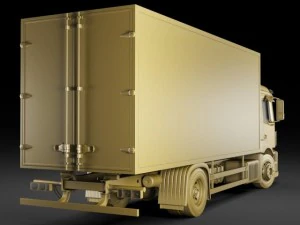 mercedes antos rigid truck 3D Model