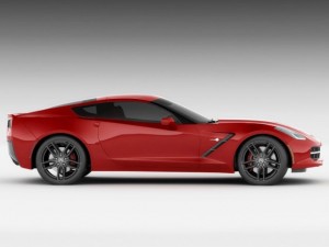 chevrolet corvette c7 stingray my2014 3D Model