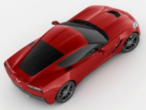 chevrolet corvette c7 stingray my2014 3D Model