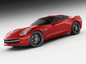 chevrolet corvette c7 stingray my2014 3D Model