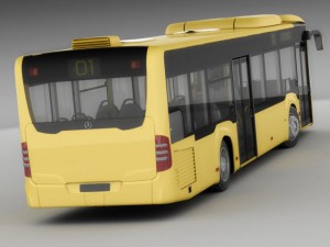 mercedes citaro 2012 Model 3D
