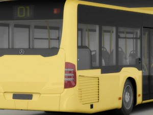 mercedes citaro 2012 3D Model