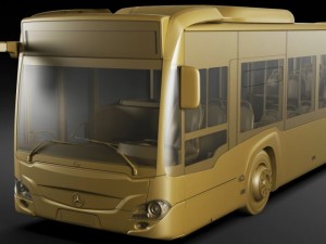 mercedes citaro 2012 Model 3D