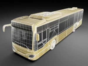 mercedes citaro 2012 3D Model