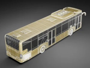 mercedes citaro 2012 3D Model