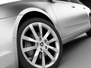 skoda octavia combi 2013 3D Model