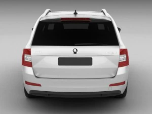 skoda octavia combi 2013 3D Model