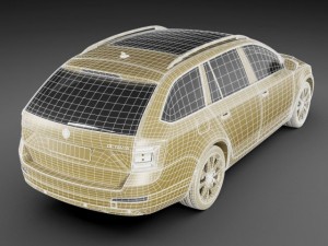 skoda octavia combi 2013 Modello 3D