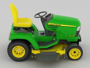 john deere lawn mower 3D Модель