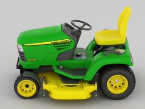 john deere lawn mower 3D Модель
