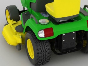 john deere lawn mower 3D Модель