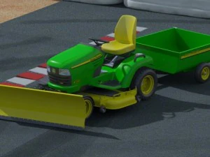 john deere lawn mower 3D Model