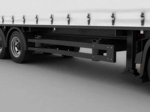 mercedes antos with trailer 3D Model