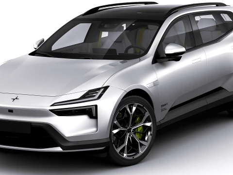 Polestar 4 SUV 2027 3D Model