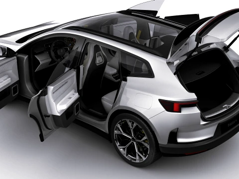 Polestar 4 SUV 2027 3D Model