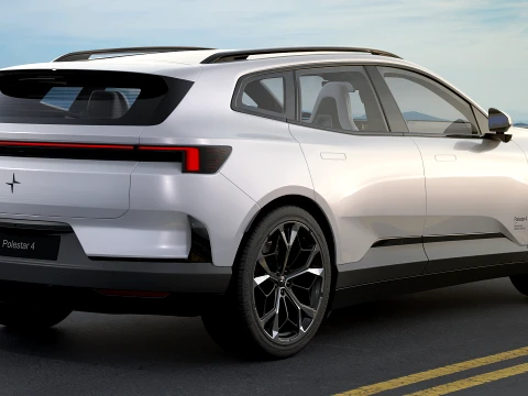 Polestar 4 SUV 2027 3D Model