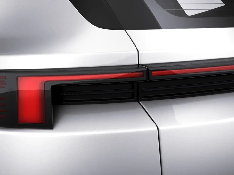 Polestar 4 SUV 2027 3D Model