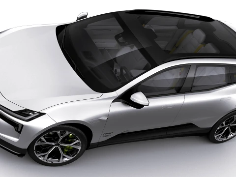 Polestar 4 SUV 2027 3D Model