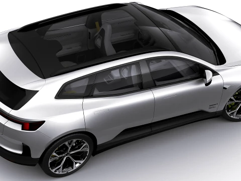 Polestar 4 SUV 2027 3D Model