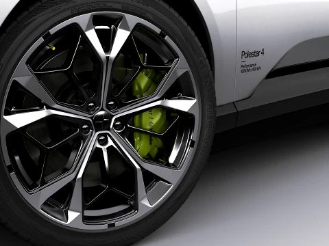Polestar 4 SUV 2027 3D Model