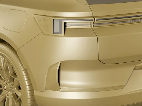 Polestar 4 SUV 2027 3D Model