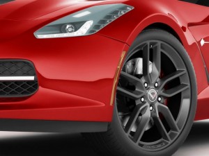 chevrolet corvette stingray with interior 3D Model