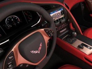 chevrolet corvette stingray with interior 3D Model
