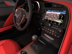 chevrolet corvette stingray with interior 3D Model