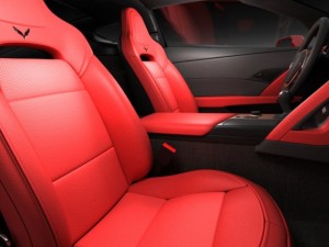 chevrolet corvette stingray with interior 3D Model