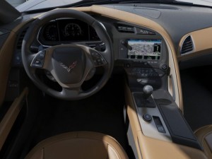 chevrolet corvette stingray with interior 3D Model