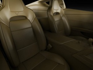 chevrolet corvette stingray with interior 3D Model