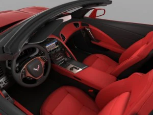 chevrolet corvette stingray convertible 3D Model