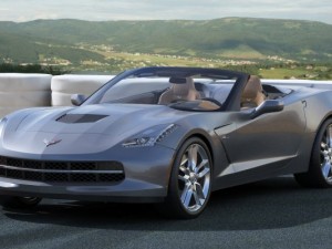 chevrolet corvette stingray convertible Modelo 3D