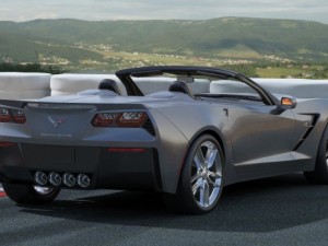 chevrolet corvette stingray convertible Modelo 3D
