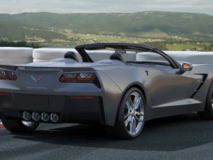 chevrolet corvette stingray convertible 3D Model