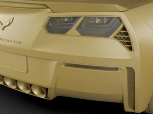 chevrolet corvette stingray convertible 3D Model