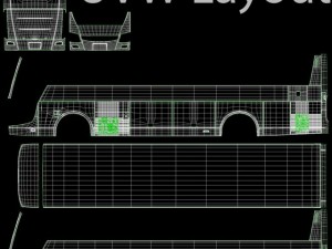 mitsubishi aero queen 3D Model