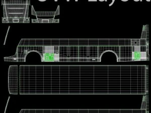 mitsubishi aero queen 3D Model