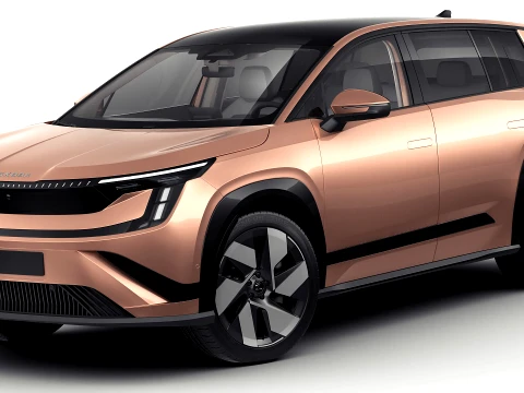 Skoda Peaq 2027 3D Model