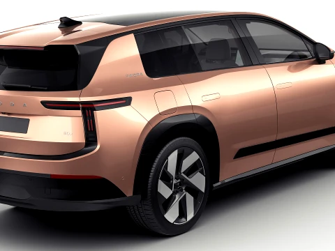 Skoda Peaq 2027 3D Model