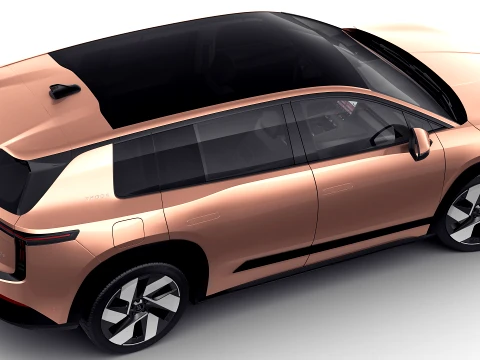 Skoda Peaq 2027 3D Model