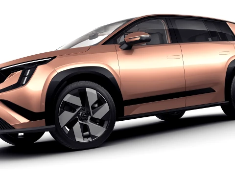 Skoda Peaq 2027 3D Model