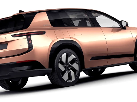 Skoda Peaq 2027 3D Model