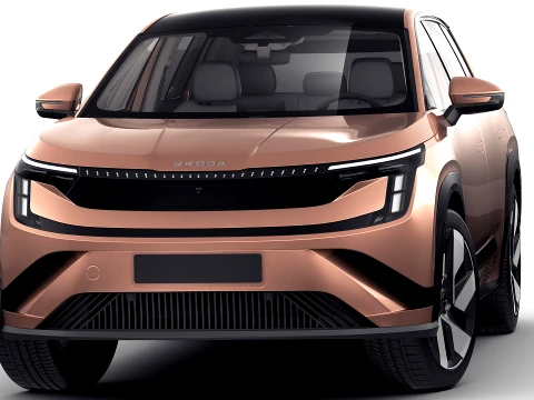 Skoda Peaq 2027 3D Model