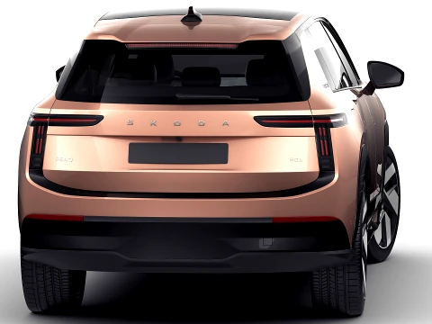 Skoda Peaq 2027 3D Model