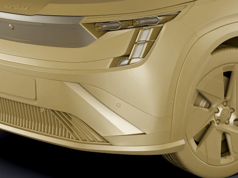 Skoda Peaq 2027 3D Model