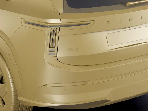 Skoda Peaq 2027 3D Model