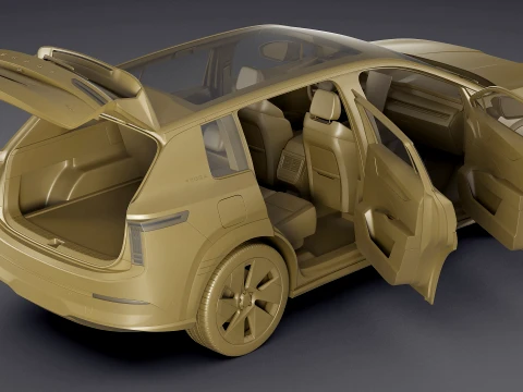 Skoda Peaq 2027 3D Model
