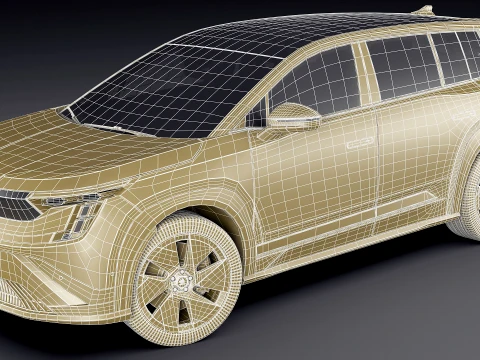 Skoda Peaq 2027 3D Model